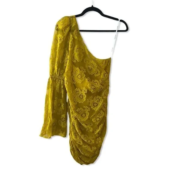 NWT For Love and Lemons Tiana Mini Dress Yellow lace one shoulder Revolve M  is available for purchase on au PAY Market - Imported Goods Online Store  Co.Ltd. | au PAY Market -